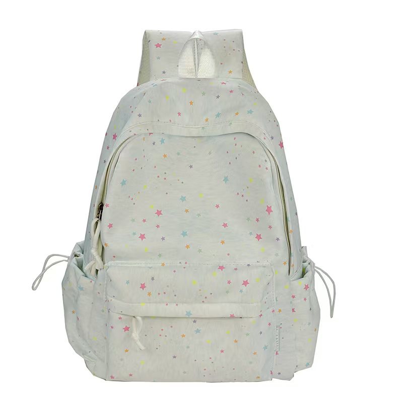 Stylish Star-Patterned Backpack Bowlift