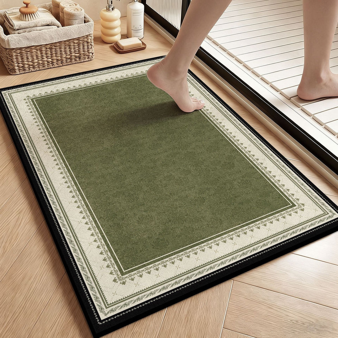 Nature-Inspired Decorative Bath Mat