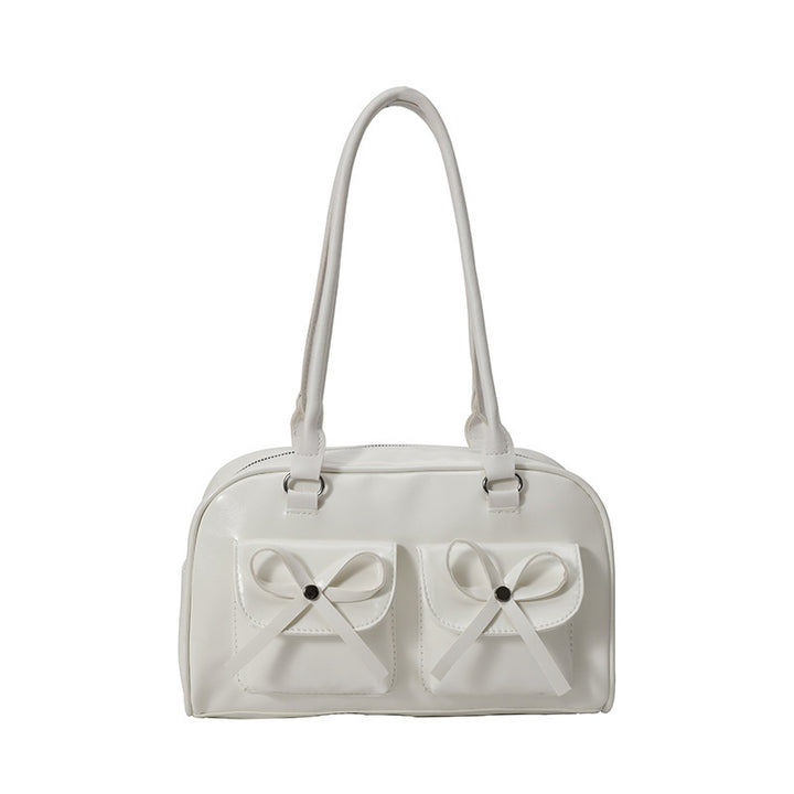 Stylish Multifunctional Handbag with Bow Detail Bowlift
