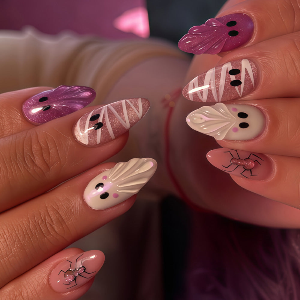 Creative Halloween Nail Art Bowlift