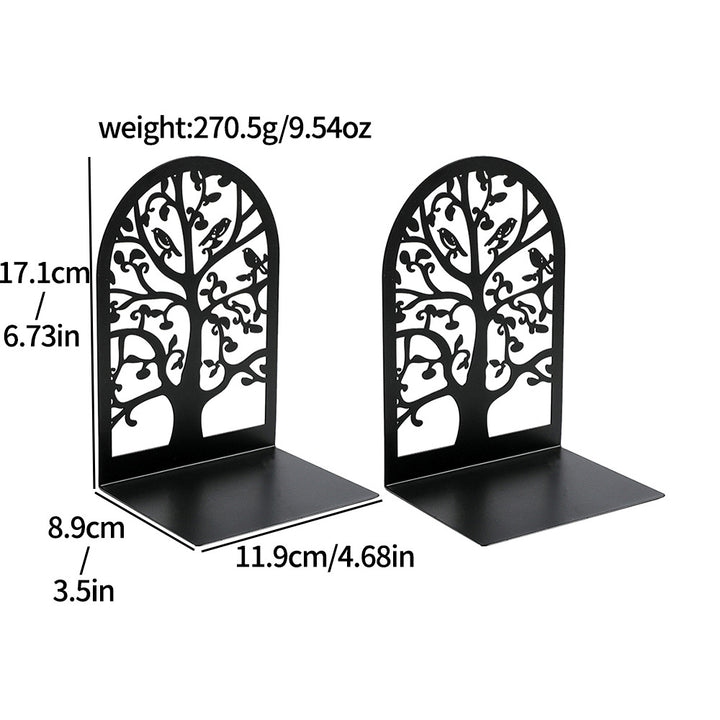 Artistic Tree Design Decorative Bookends