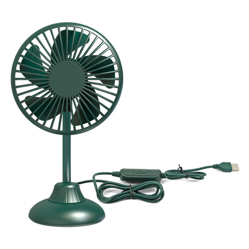 USB Rechargeable Mini Desk Fan Bowlift