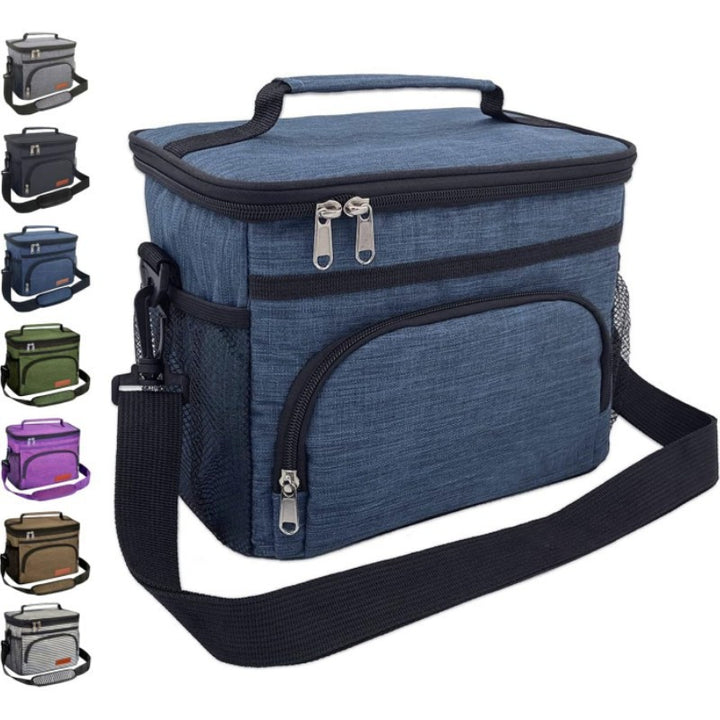Cooler bag with multiple compartments and durable carrying handle Bowlift