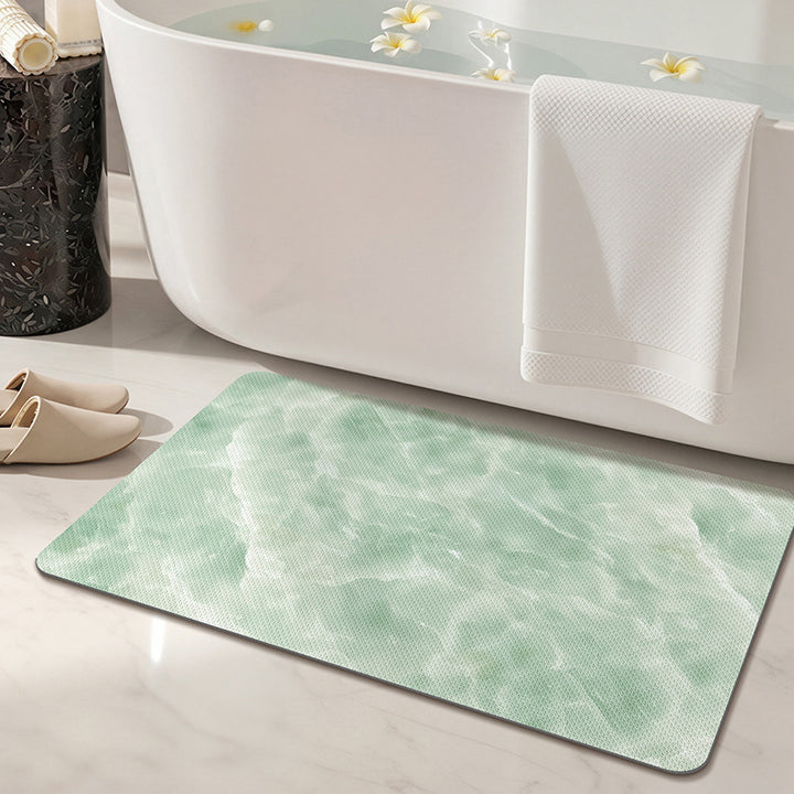 Plush Bath Mat Bowlift