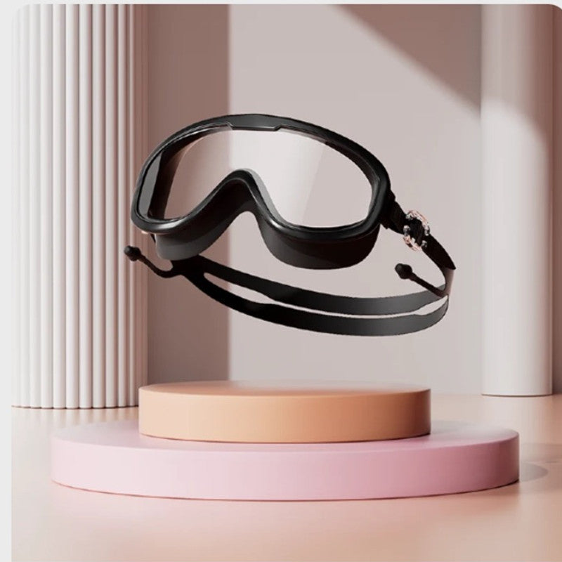 Snorkel mask with comprehensive field of view and comfortable silicone details Bowlift