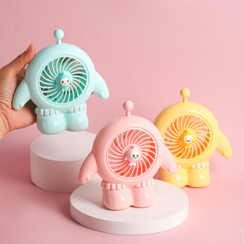 Unisex Fun Hand Fan in Creative Robot Design Bowlift