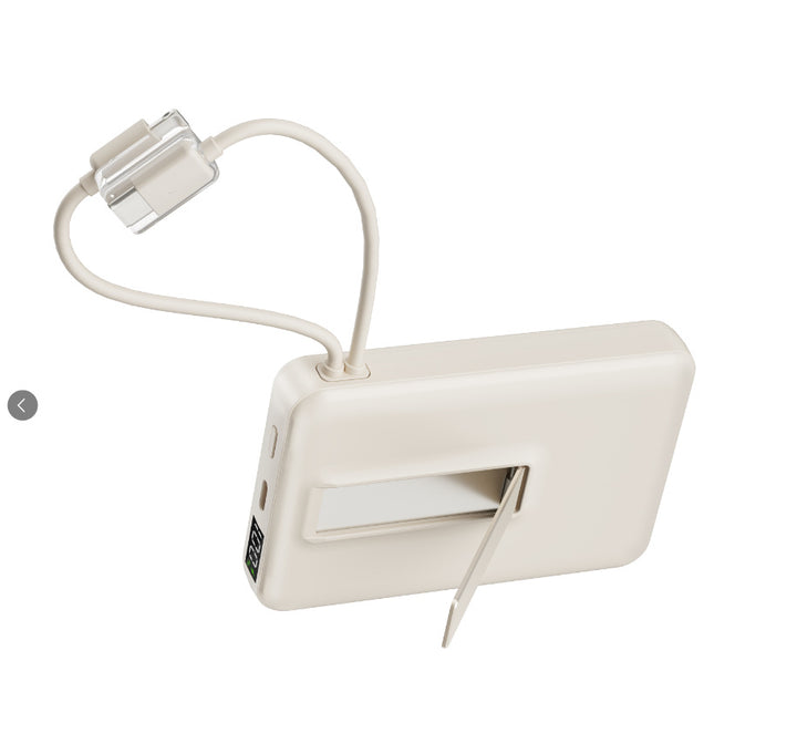 Compact power bank with integrated LCD display Bowlift