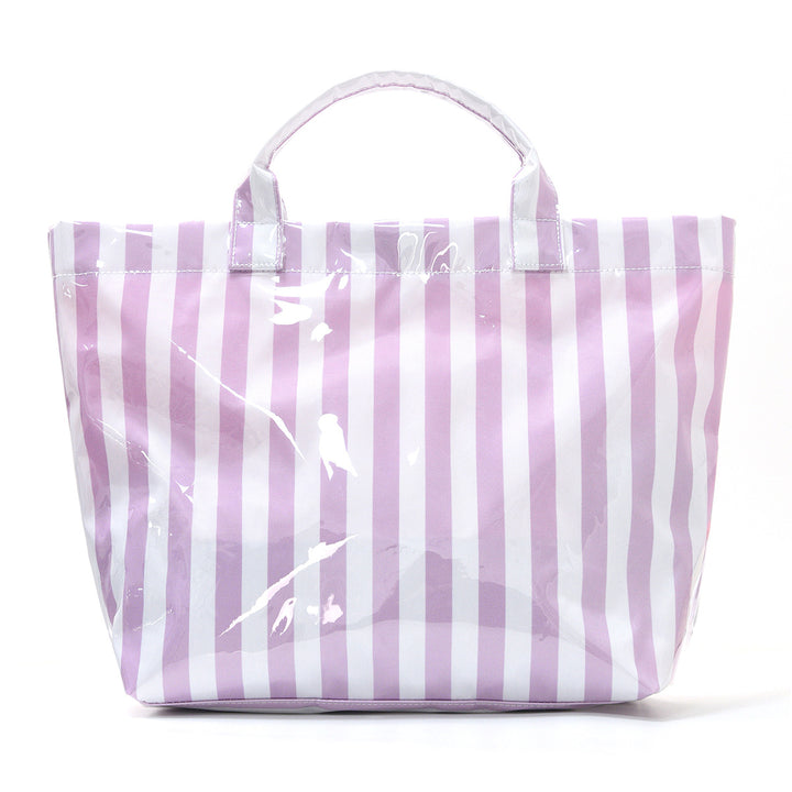 Beach bag with colorful check pattern and water-repellent coating Bowlift