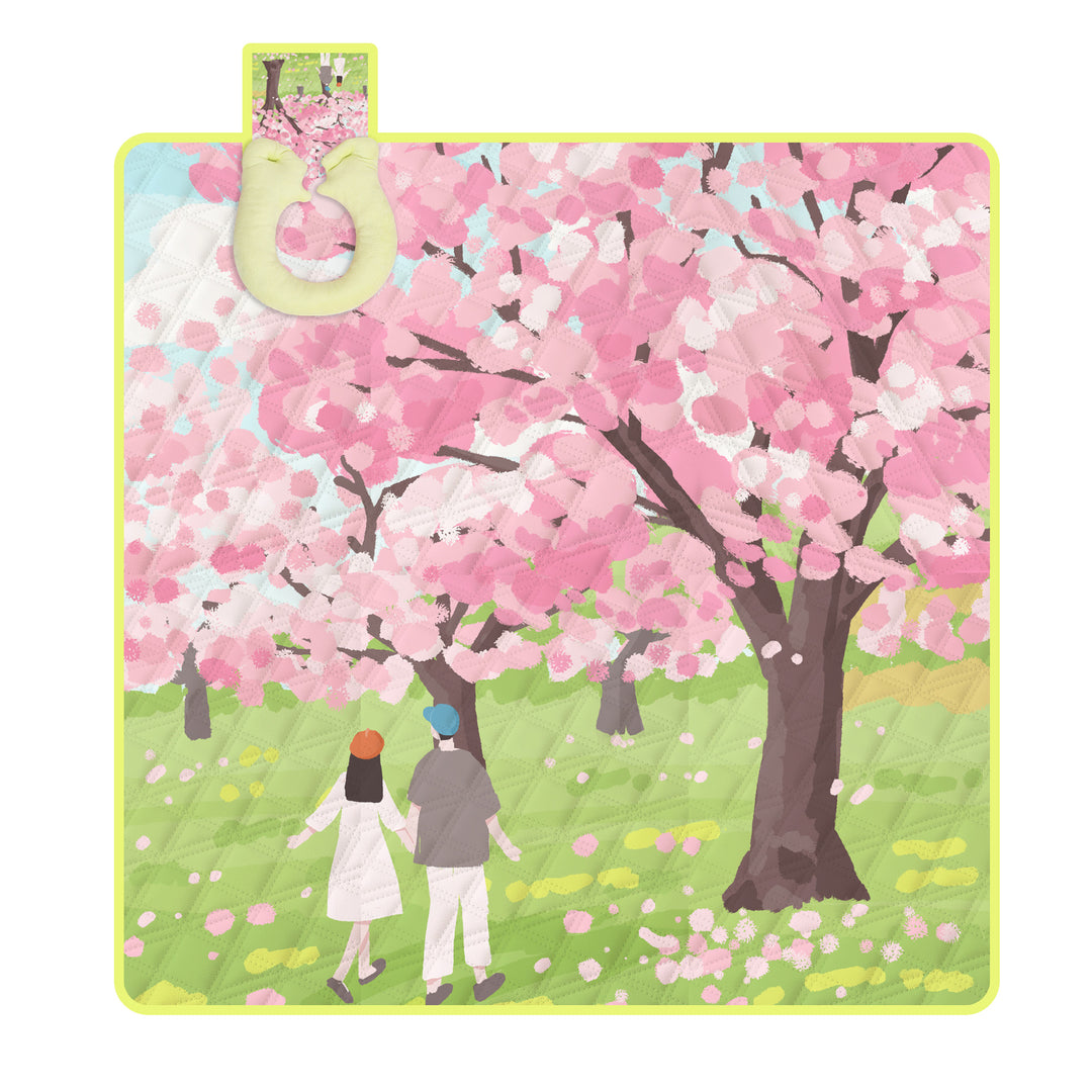 Illustrated Outdoor Picnic Mat Bowlift