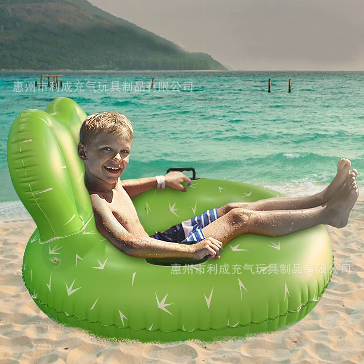 Unisex Inflatable Relax Lounge with Comfortable Backrest Bowlift