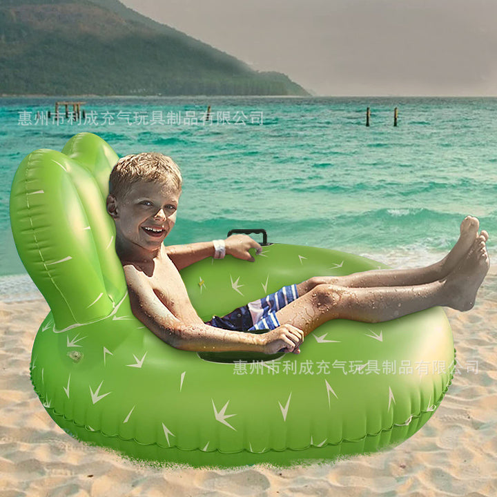 Unisex Inflatable Relax Lounge with Comfortable Backrest Bowlift