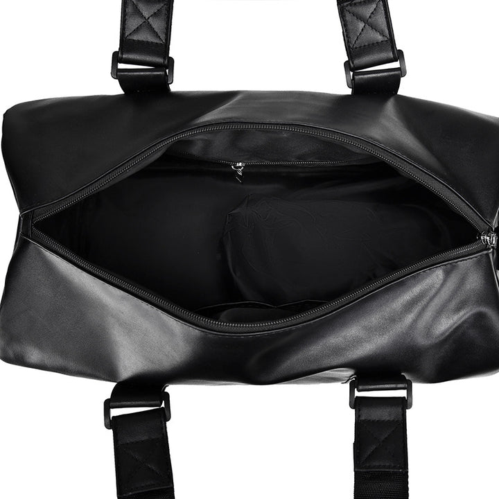 Durable Leather Travel Duffle Bowlift