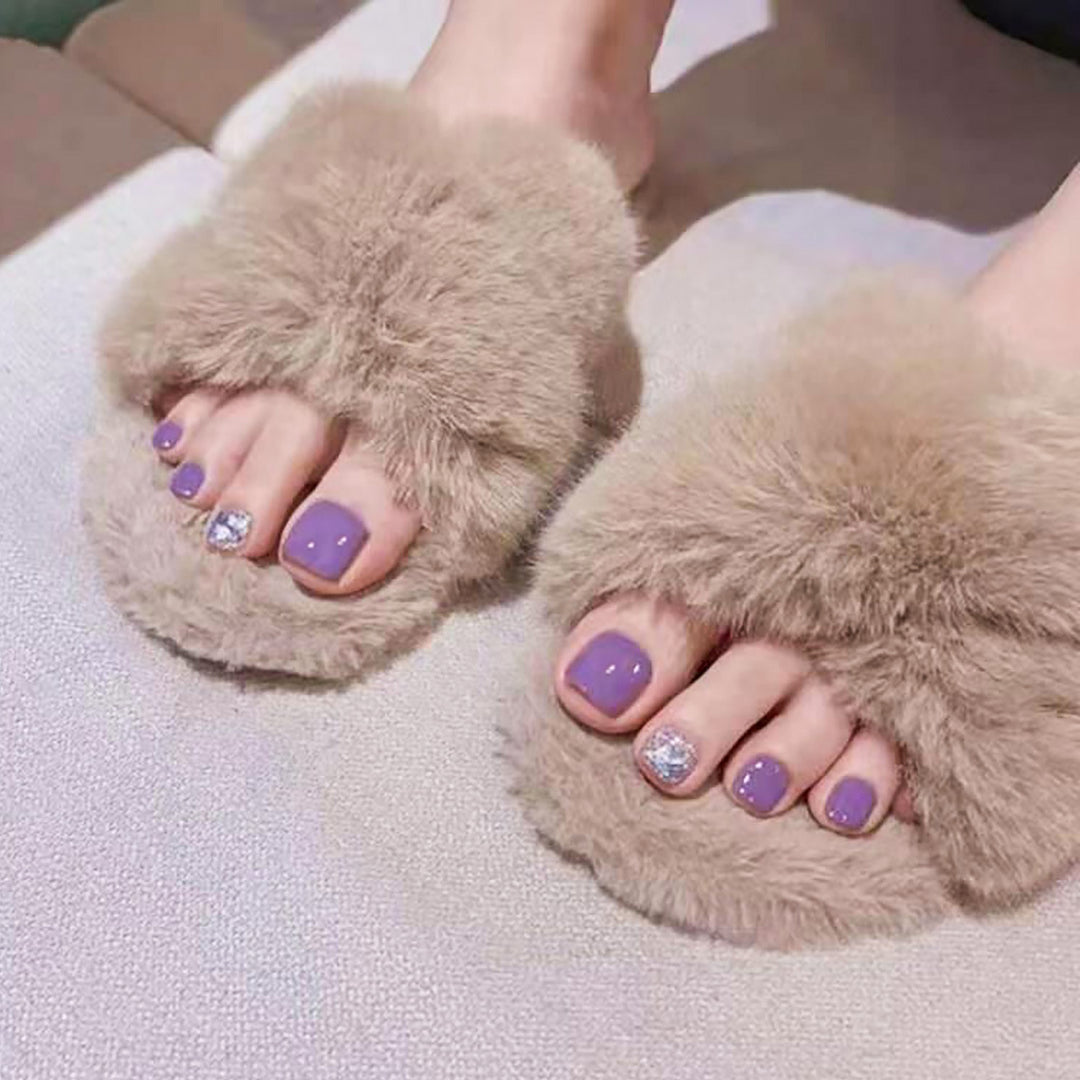 Luxury Rhinestone-Decorated Pedicure Set Bowlift