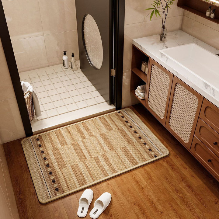Textured Non-Slip Bathroom Mat Bowlift