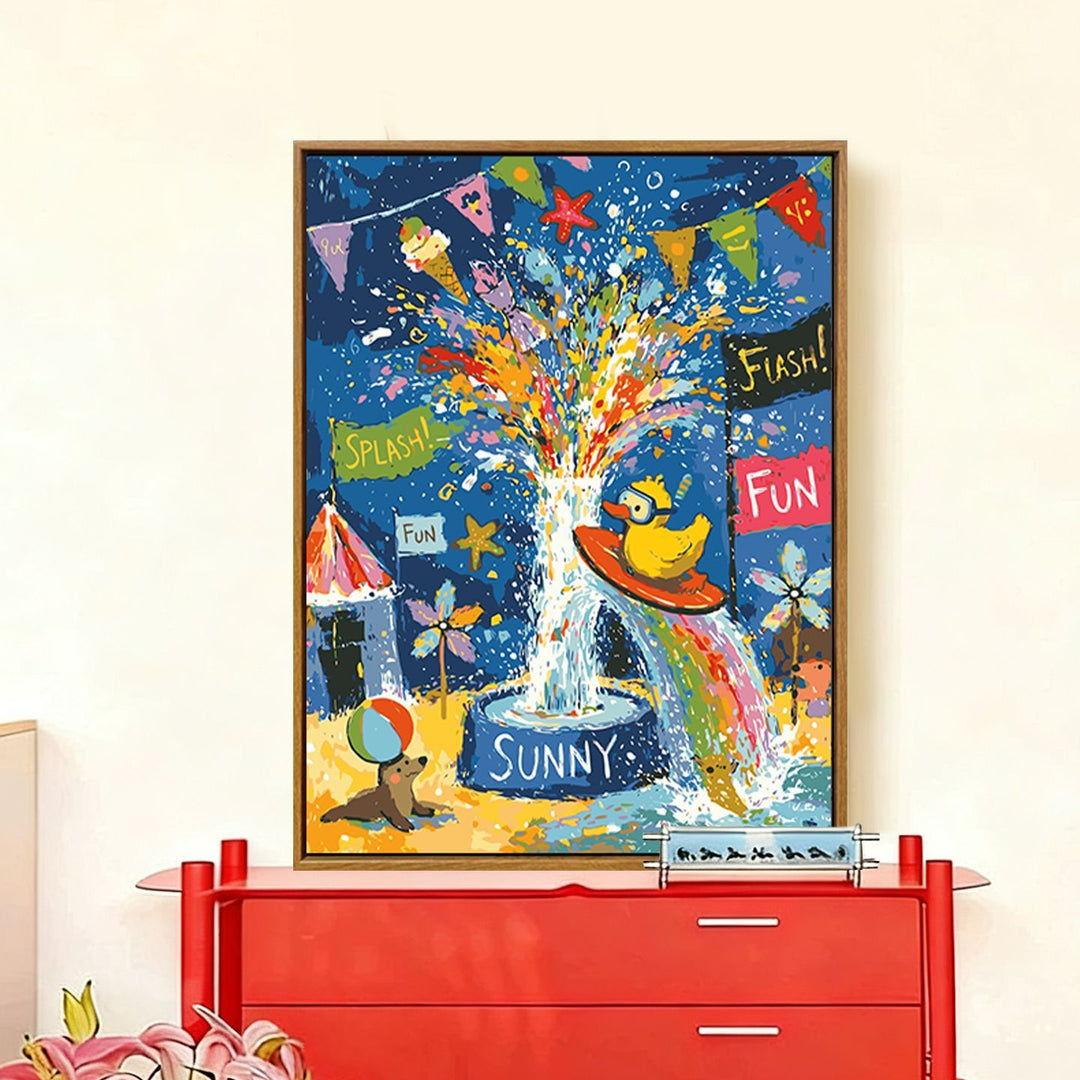 Whimsical Holiday-Themed Wall Art Bowlift