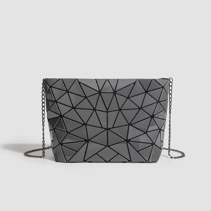 Geometric Patterned Evening Clutch