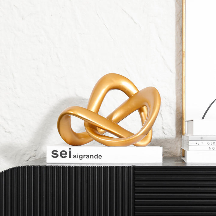 Modern Sculptural Decorative Knot Sculpture