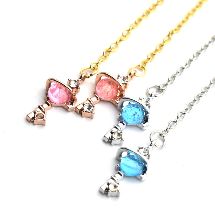 Elegant Dual-Tone Eyewear Chain Bowlift