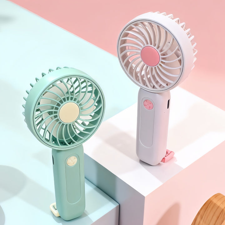 Women's Portable Hand Fan with USB Charging Function Bowlift