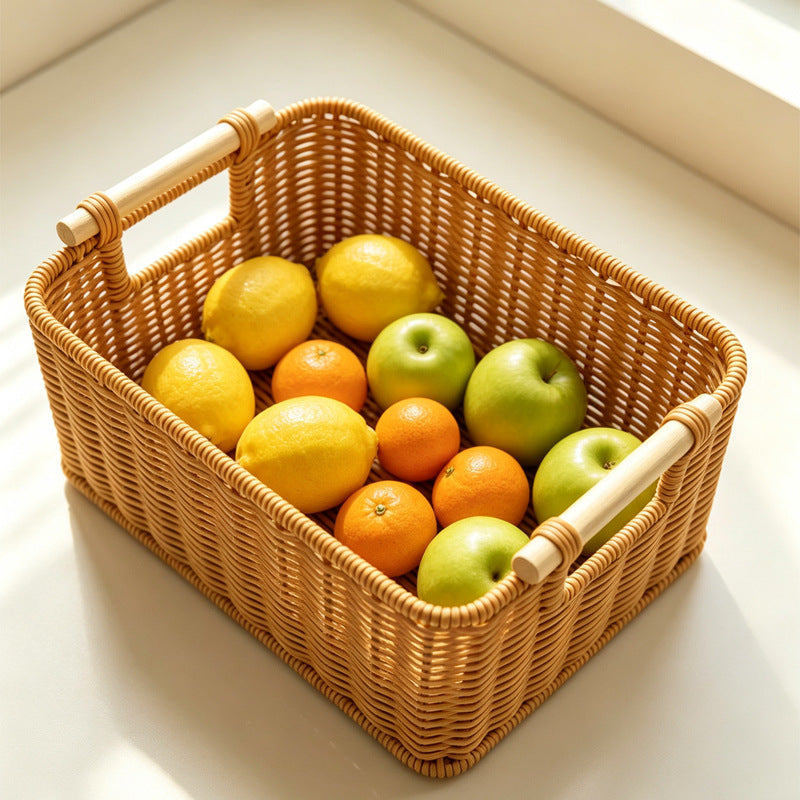 Versatile Woven Storage Baskets Bowlift