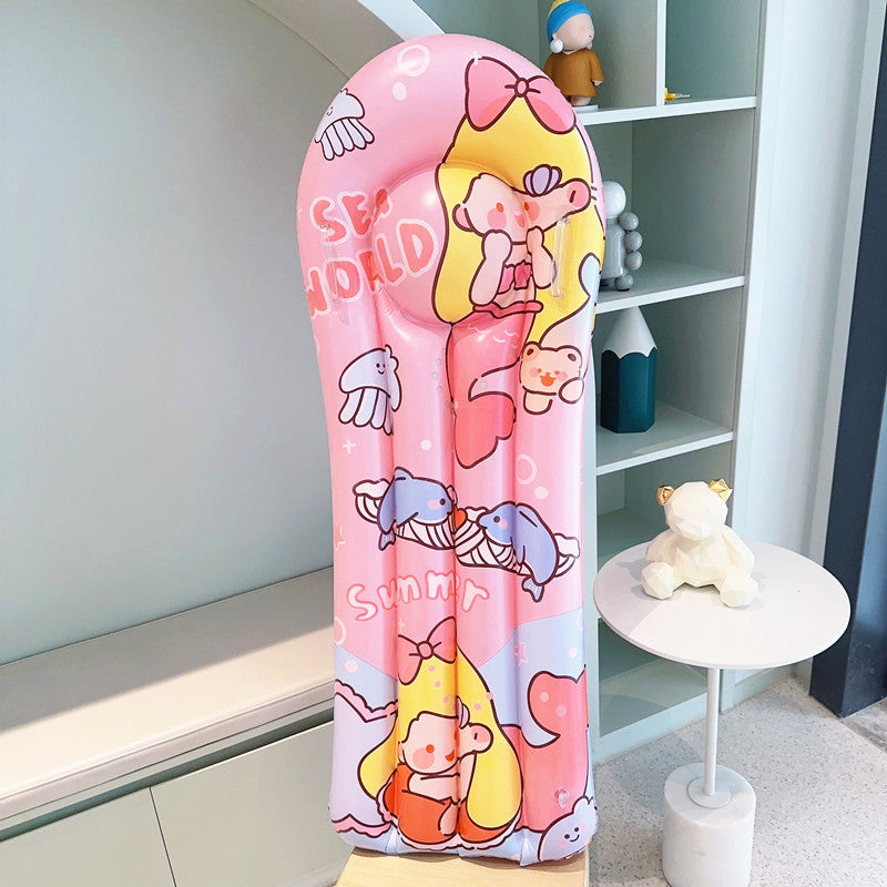 Inflatable Cute Dinosaur Pool Lounger Bowlift