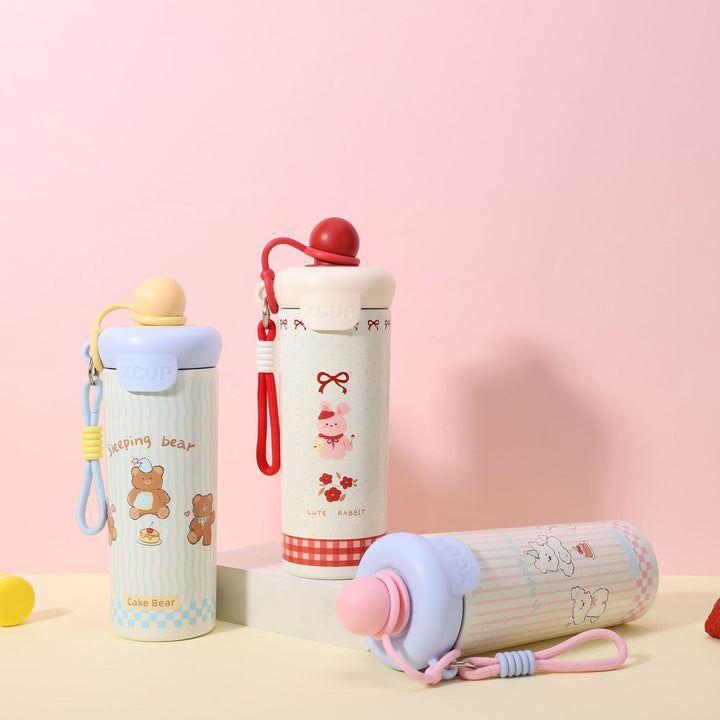 Artistic Insulated Water Flask Bowlift