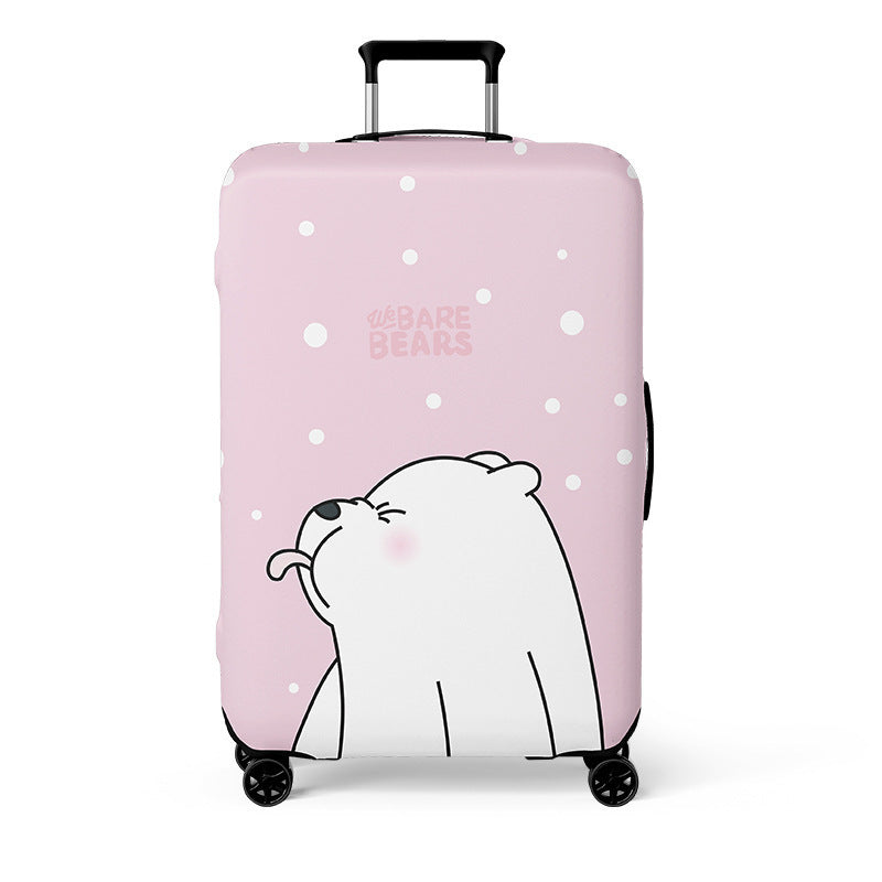 Unisex suitcase with stylish animal motif Bowlift