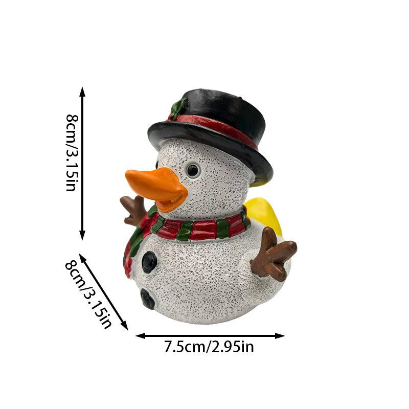 Funny Decor Rubber Duck with Sprinkles Bowlift