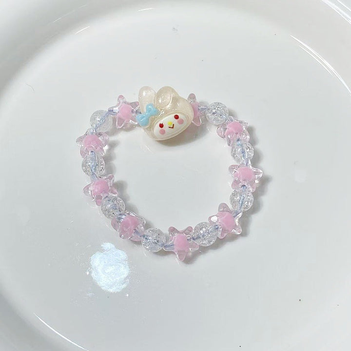 Playful bracelet with stars and cute pendant Bowlift