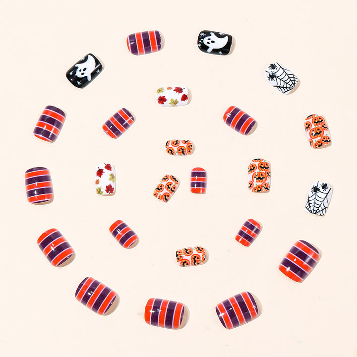 Halloween-Themed Nail Art Set Bowlift 1789713211