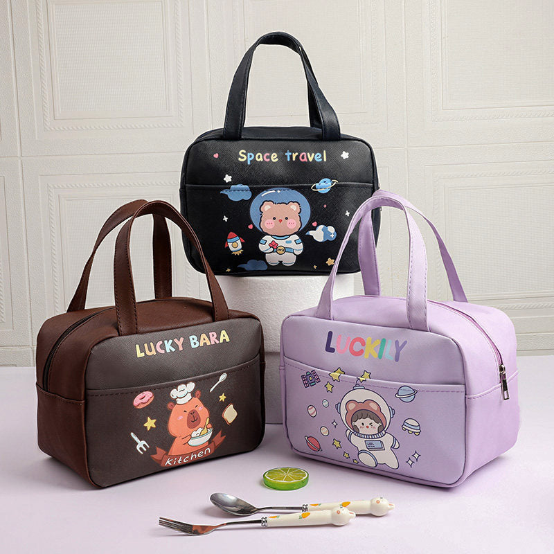 Kids' Space-Themed Travel Bag Bowlift