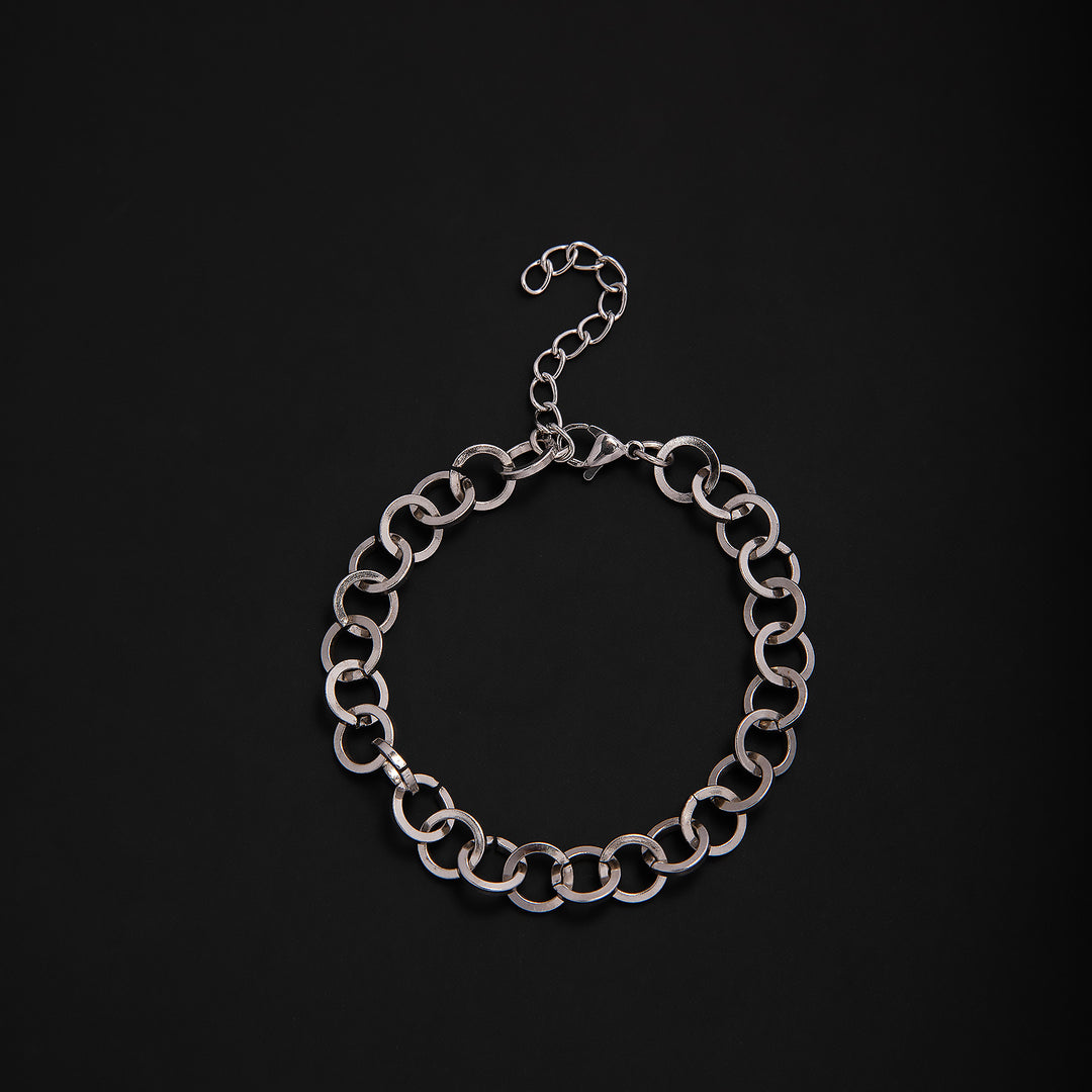Elegant Geometric Link Bracelet Bowlift