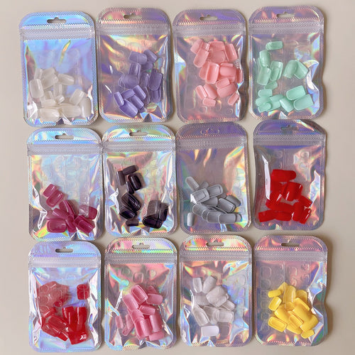 Artificial nail set in various shapes and designs Bowlift