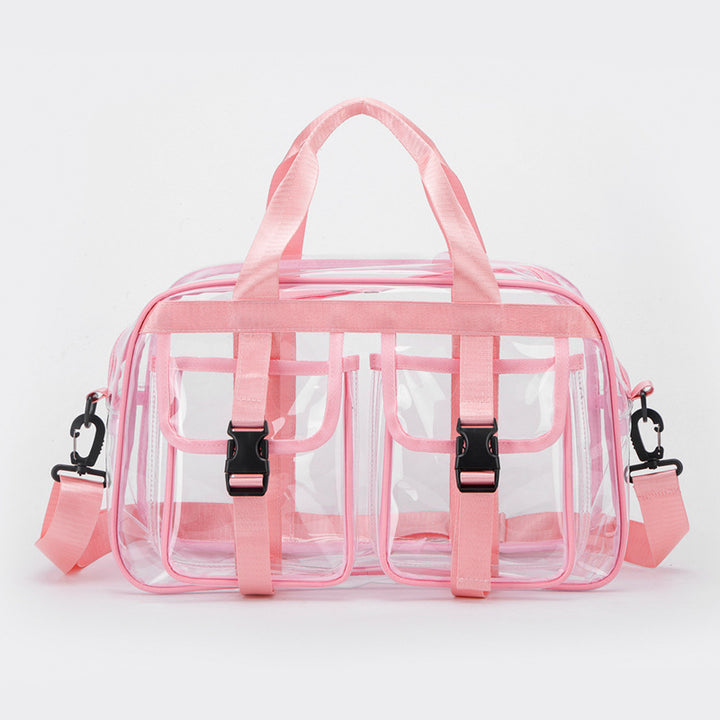 Transparent tote bag with multiple compartments Bowlift