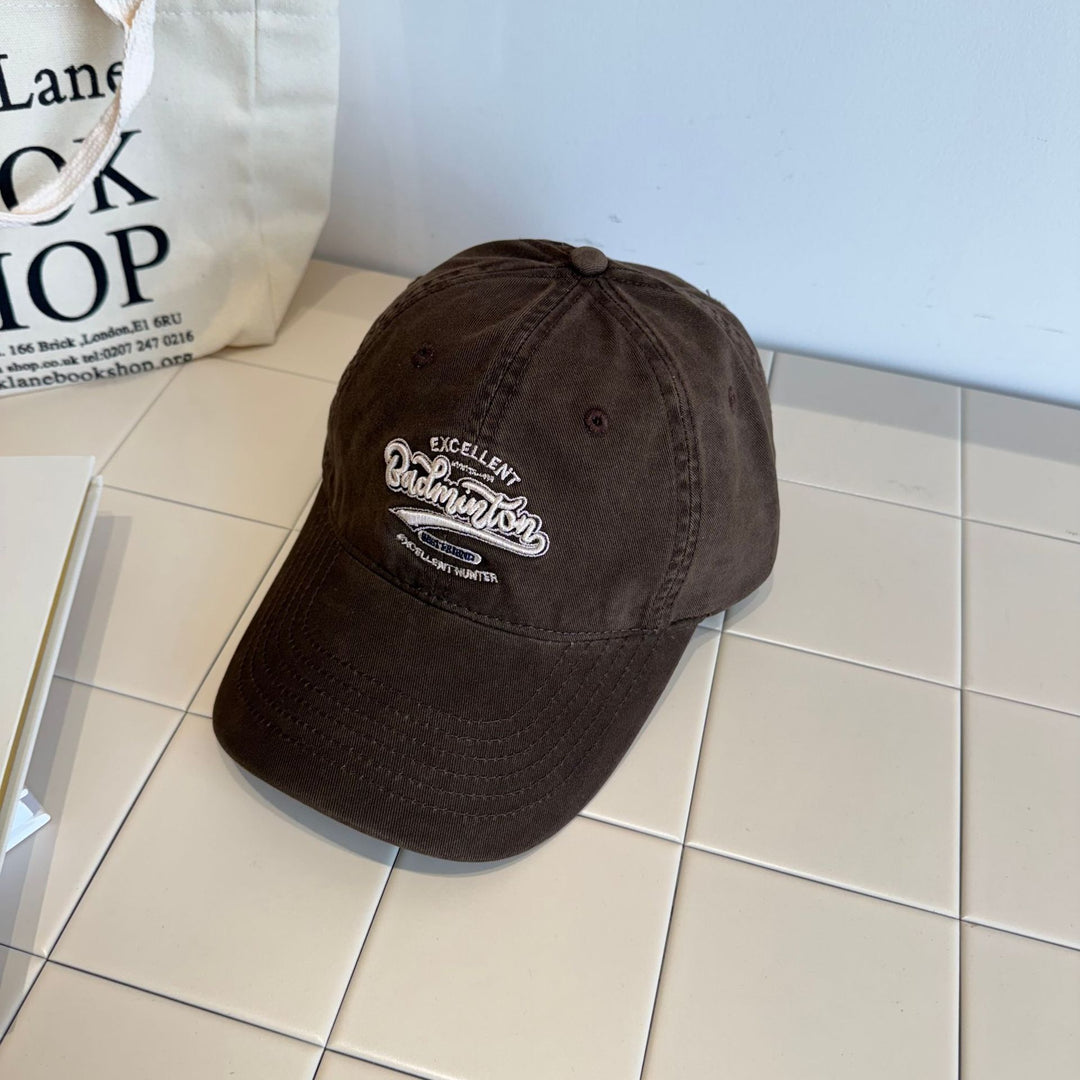 Men's Embroidered Sporty Cap Bowlift
