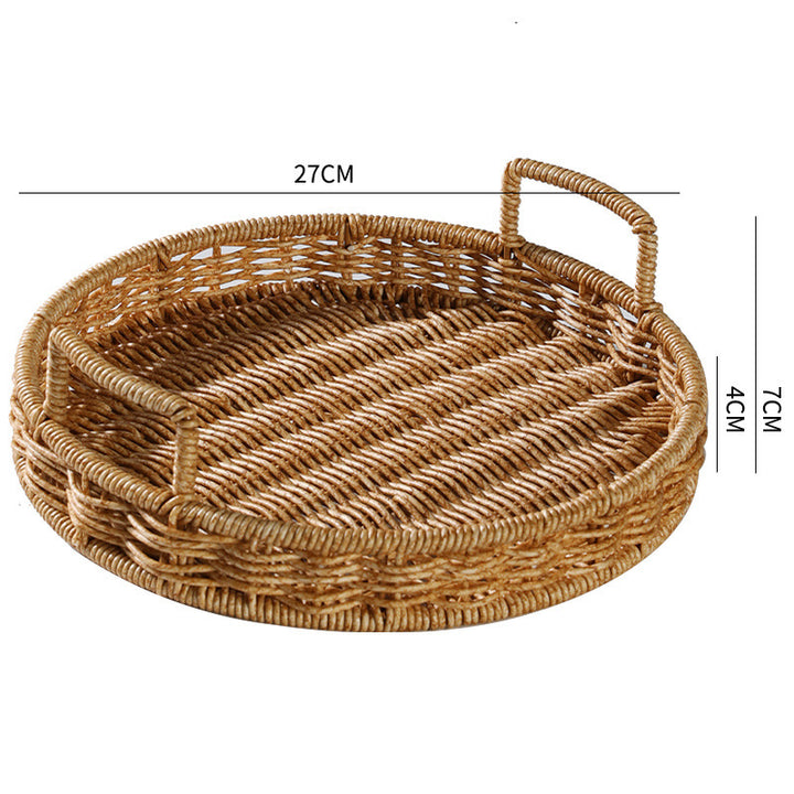 Home Storage Woven Tray Bowlift