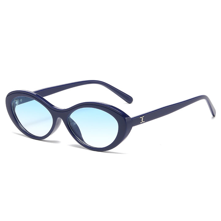 Ladies stylish sunglasses in oval design Bowlift