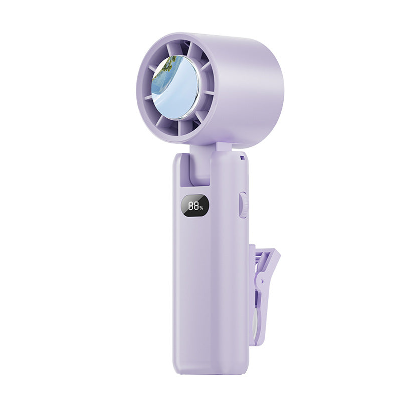 Men's Rechargeable Portable Handheld Fan Bowlift