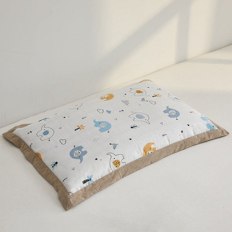 Cozy pillow with colorful rainbow motif Bowlift