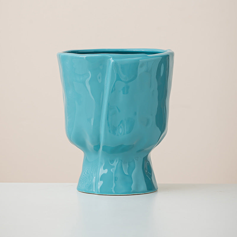 Artistic Abstract Flower Pot
