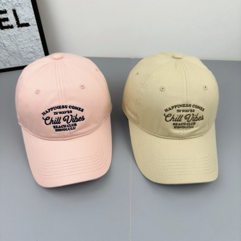 Men's Embroidered Chill Vibes Baseball Cap Bowlift