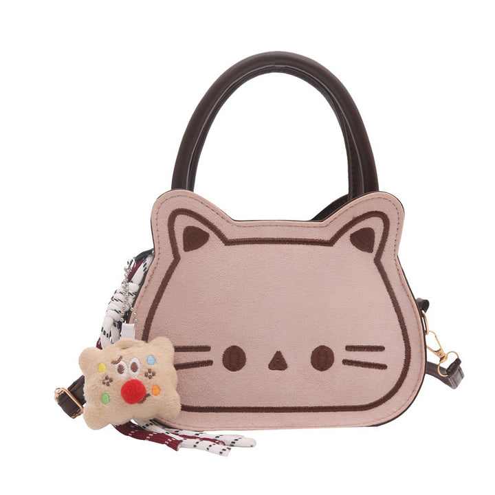 Cute Cat-Shaped Handbag Bowlift