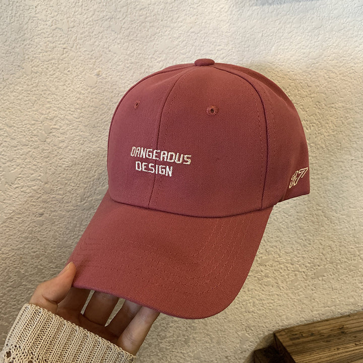 Women's Embroidered Statement Baseball Cap Bowlift