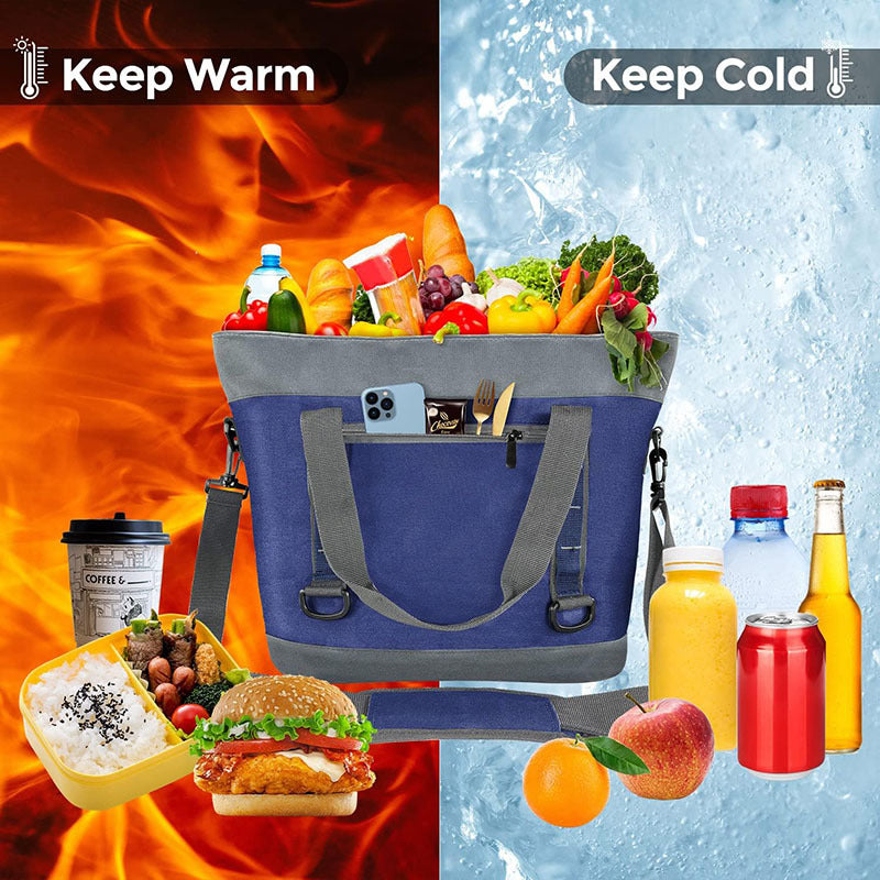 Women Multifunctional Tote Bag with Adjustable Shoulder Strap Bowlift