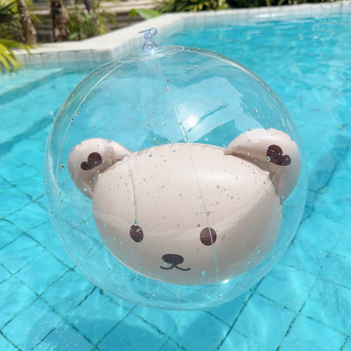 Inflatable Dinosaur-Themed Pool Toy Bowlift