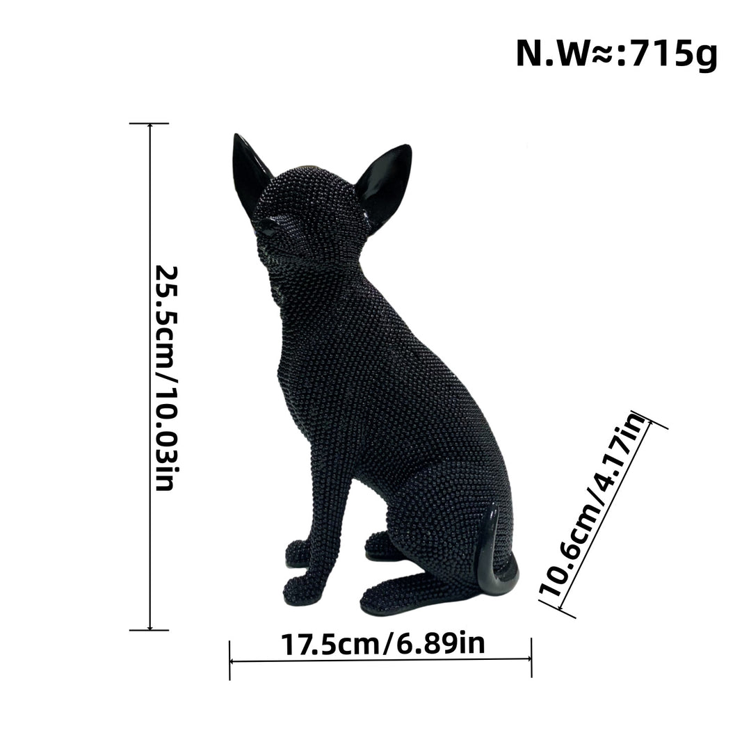 Decorative dog figure in modern design Bowlift