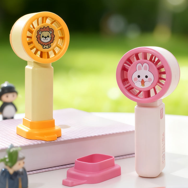 Women portable personal fan with cute design Bowlift