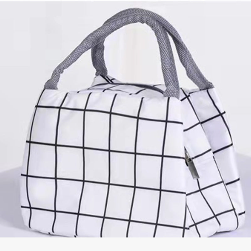Stylish Checkered Tote Bowlift