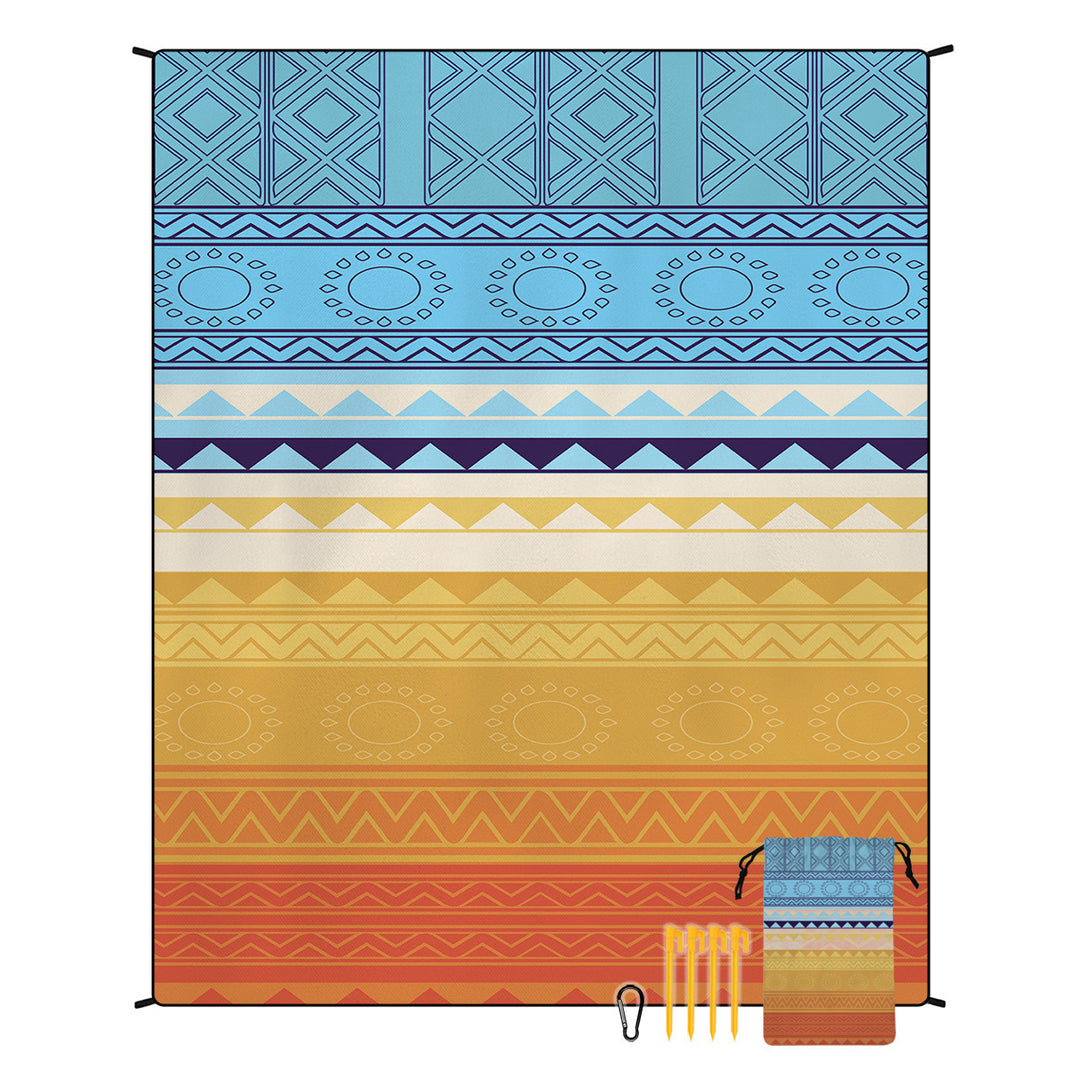 Geometric Print Tapestry Bowlift