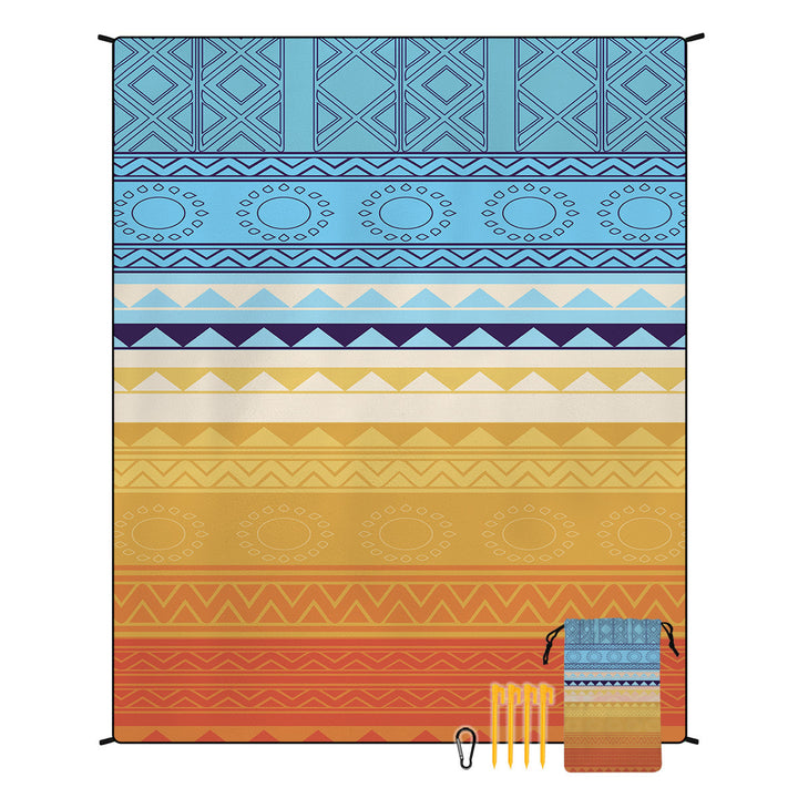 Geometric Print Tapestry Bowlift